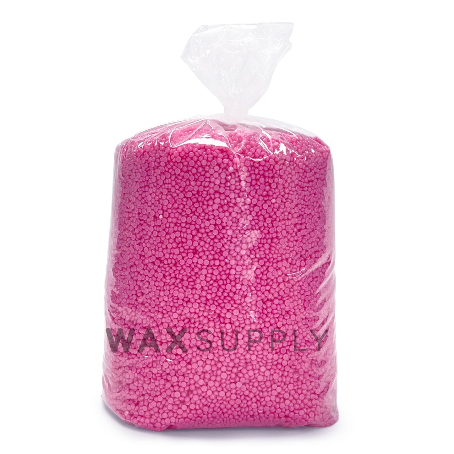 Perlas de cera dura de color crema rosa (composición de color melocotón cremoso) (a granel)