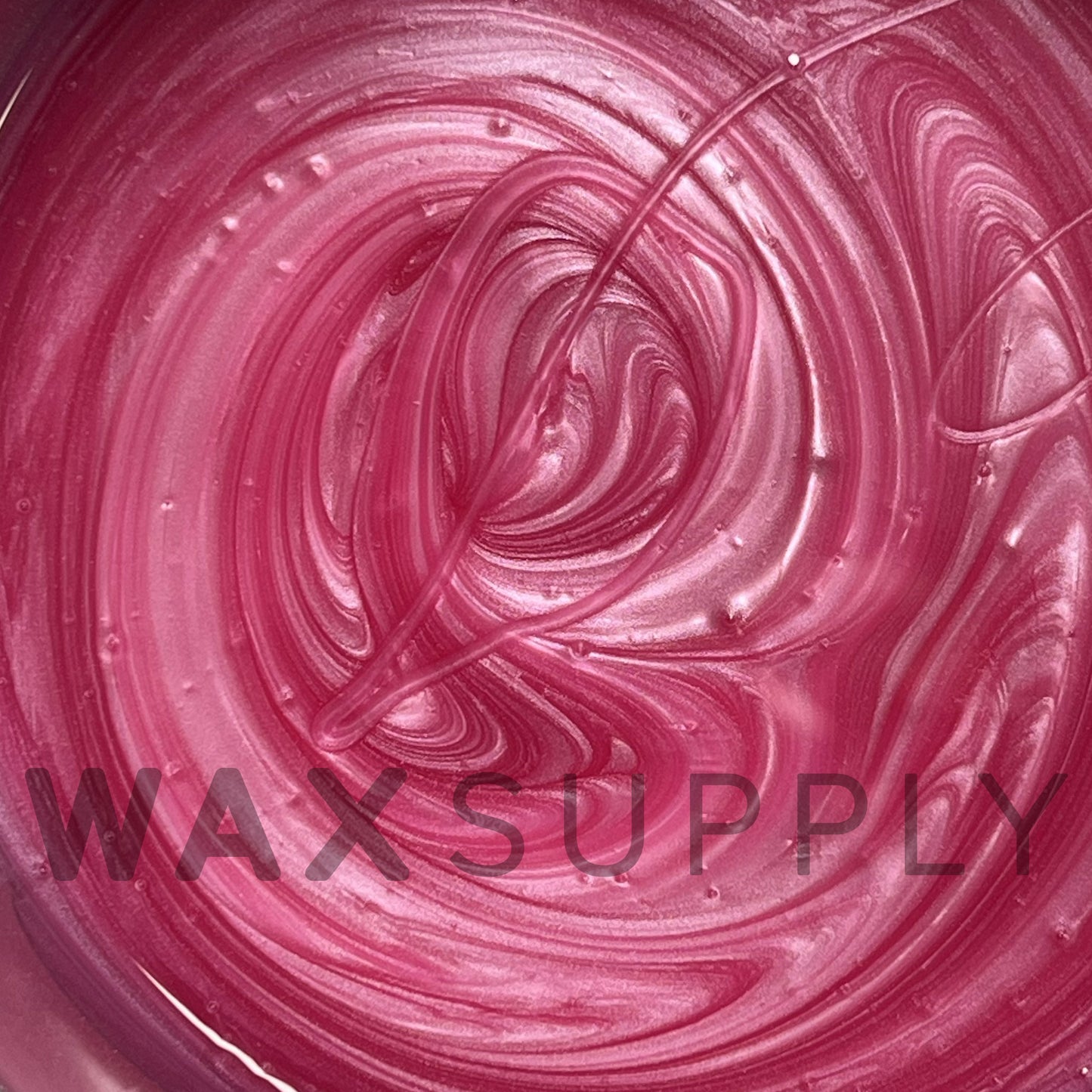 Perlas de cera dura de color crema rosa (composición de color melocotón cremoso) (a granel)