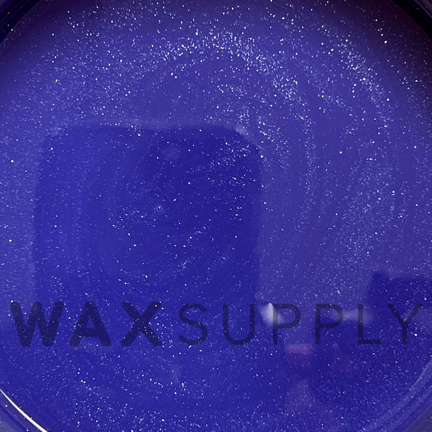 Purple wax container with 'WAX SUPPLY' branding