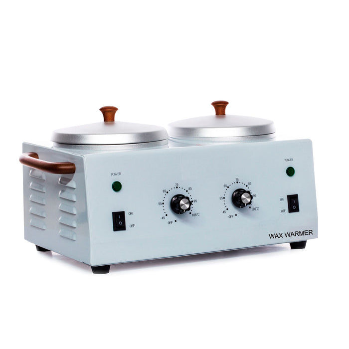 Double Pot Wax Warmer for Samples 500g/1lb + 500g/1.1lb