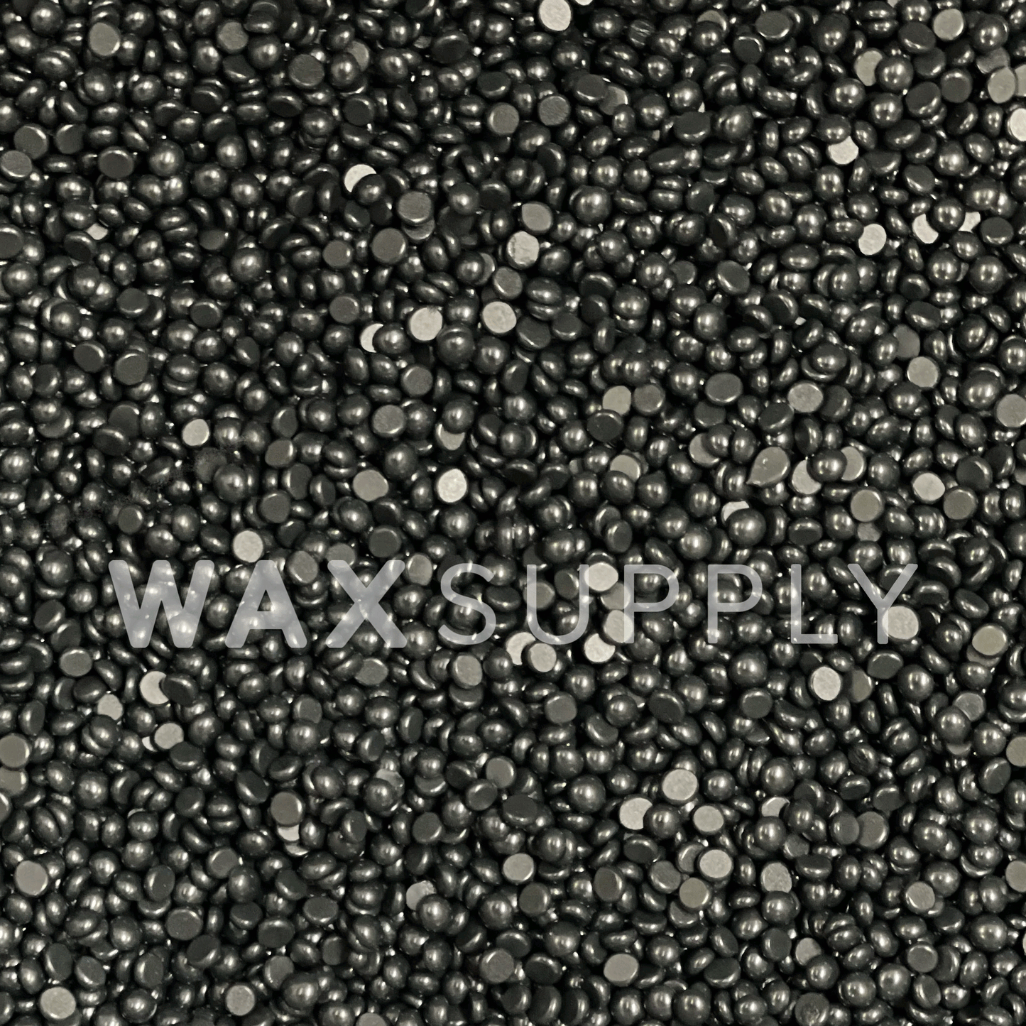Black Hard Wax Beads (Carbon) (Gel Type Polymer Formula) (Bulk)