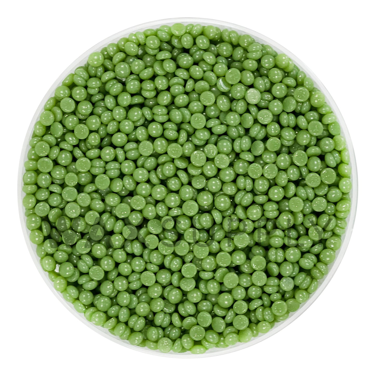 Emerald Shimmer Green Hard Wax Beads (Bulk)
