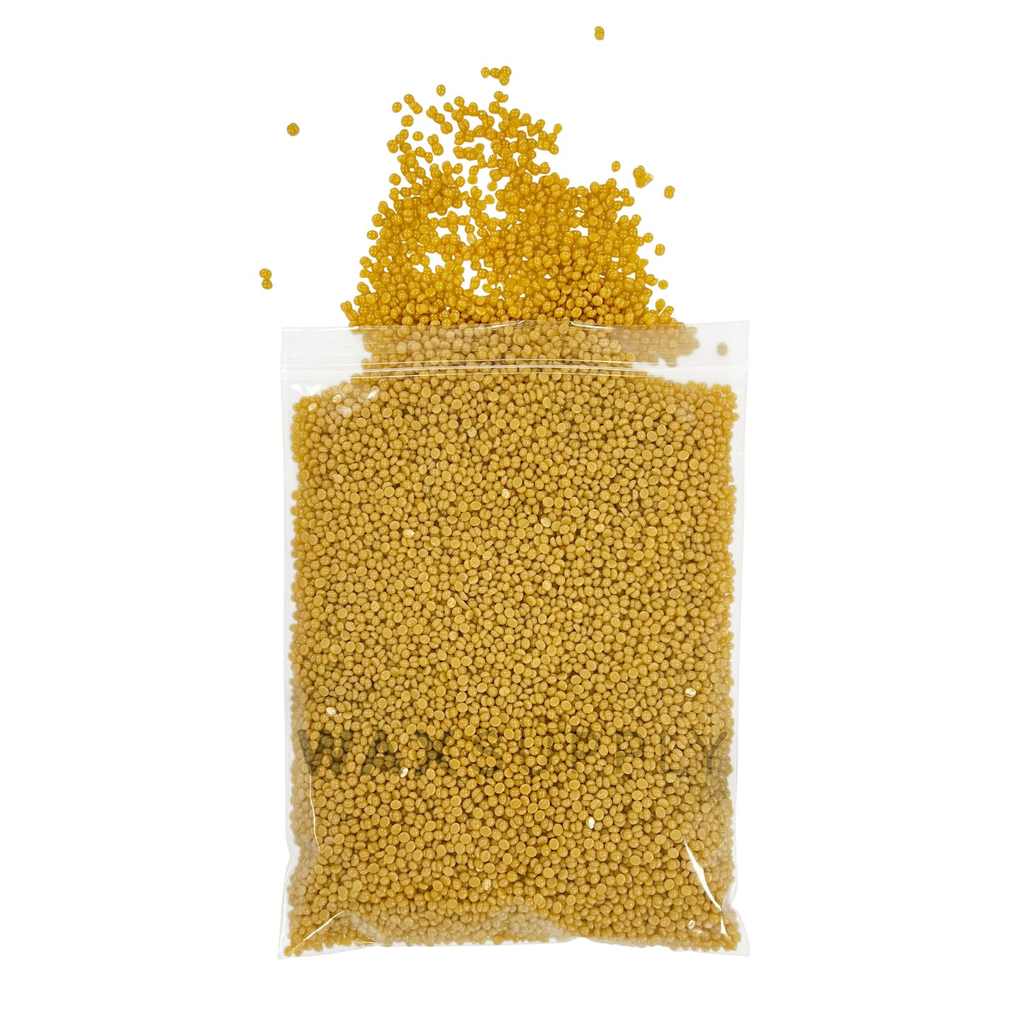 Golden Shimmer Gold Hard Wax Beads (Bulk)
