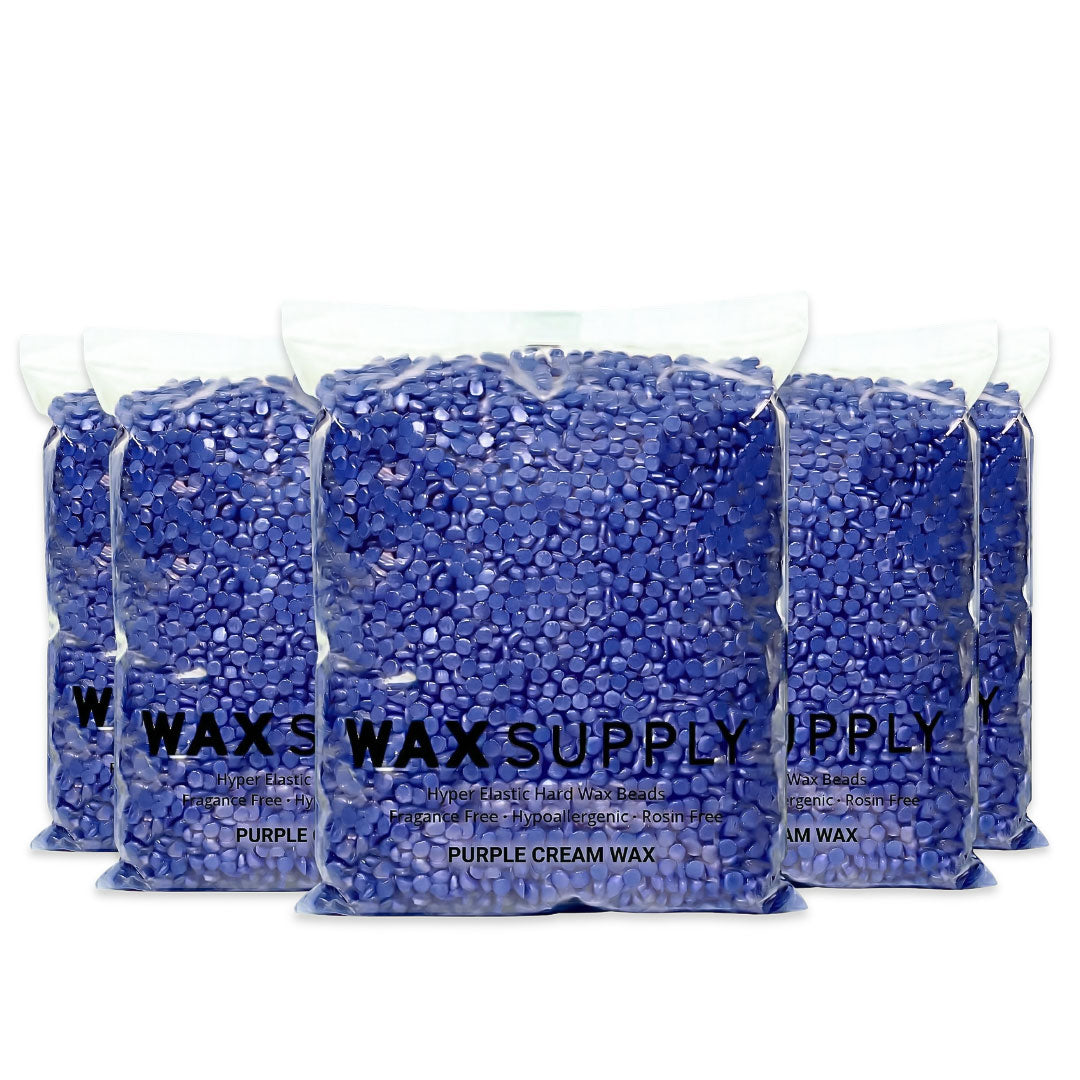 Purple Creamy Wax Beads (European Formula) (Bulk)
